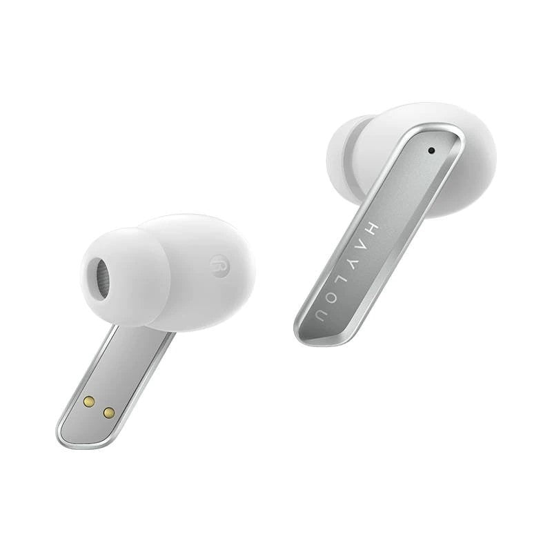 Handsfree Bluetooth Haylou W1, TWS, Srebrna