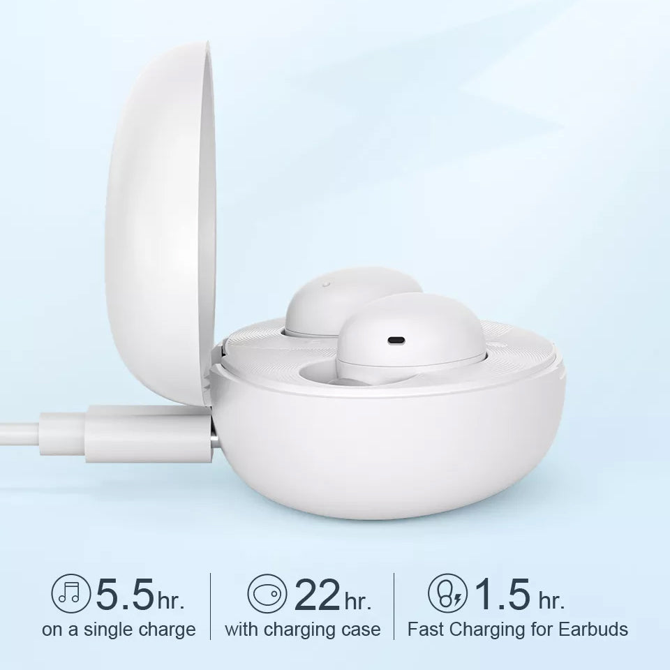 Handsfree Bluetooth QCY T16, TWS, White