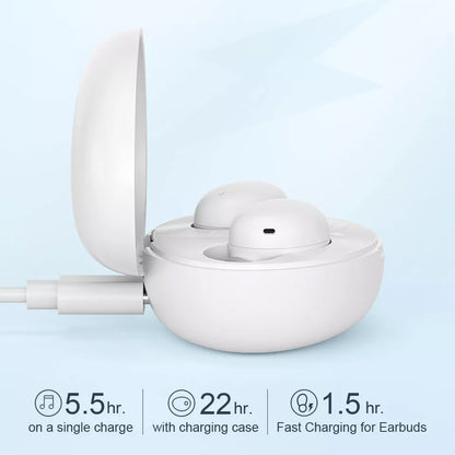 Handsfree Bluetooth QCY T16, TWS, White