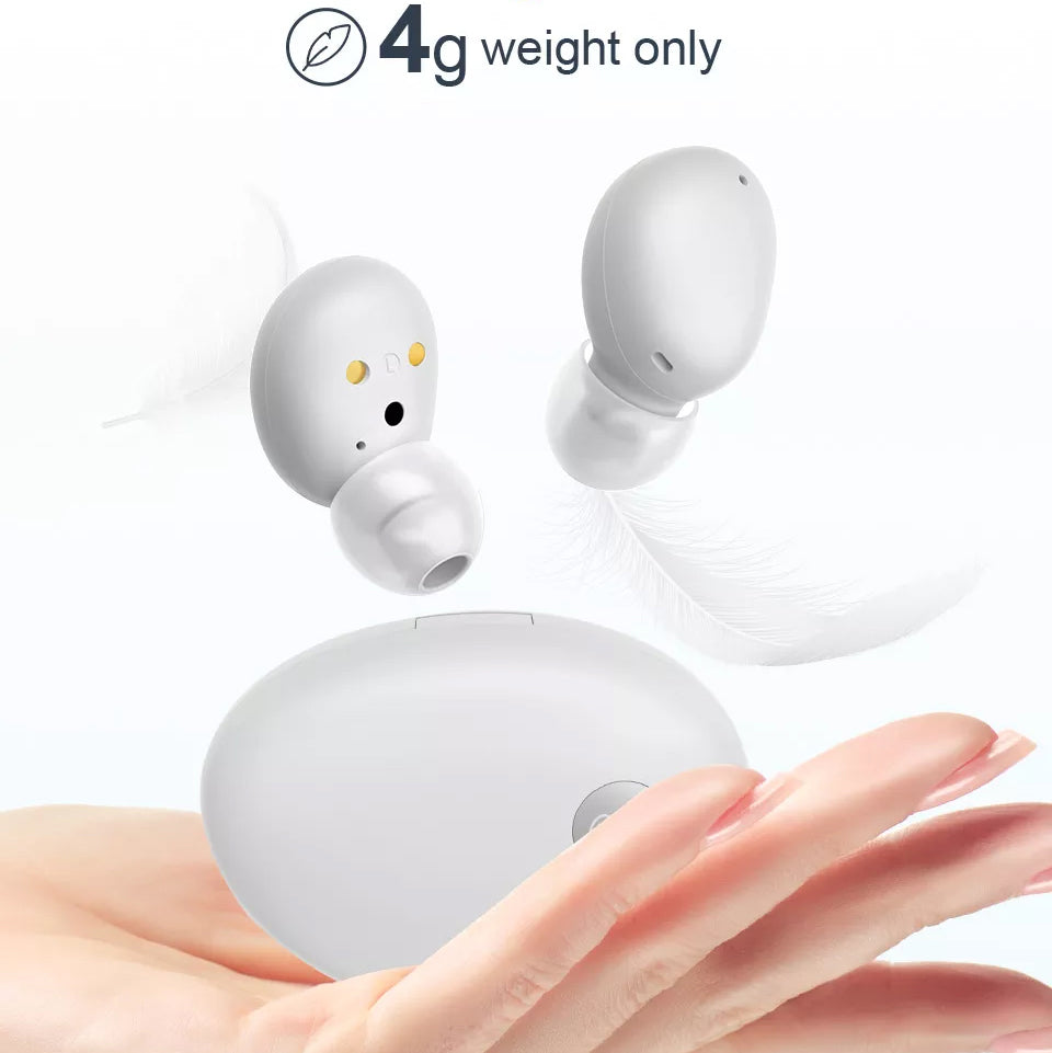 Handsfree Bluetooth QCY T16, TWS, White