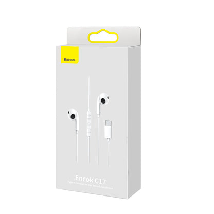 Handsfree USB-C Baseus Encok C17, Beli NGCR010002