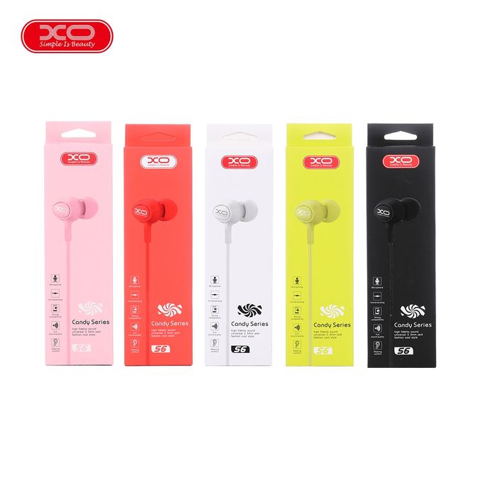 Handsfree 3.5mm XO Design S-6 Candy, Beli