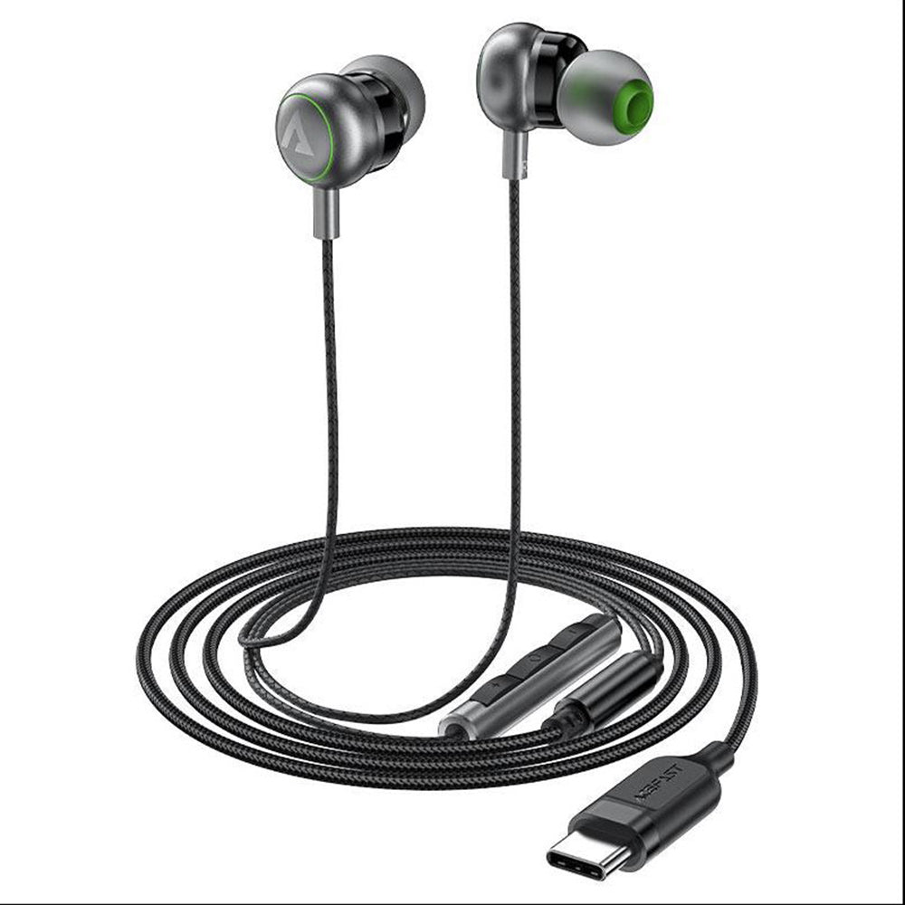 Handsfree USB-C Acefast L5, Crni