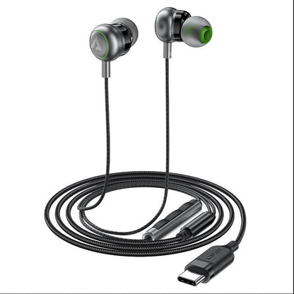 Handsfree USB-C Acefast L5, Crni