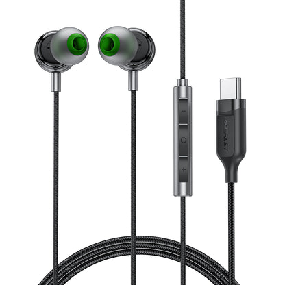 Handsfree USB-C Acefast L5, Crni