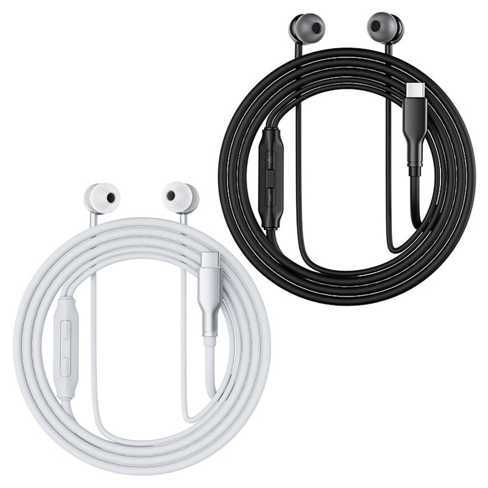 Handsfree USB-C Acefast L8, Sivi