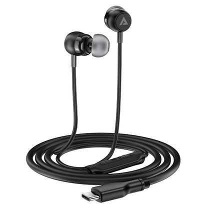 Handsfree USB-C Acefast L8, Crni