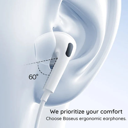 Handsfree USB-C Baseus Encok CZ19, Beli A00182201213-00