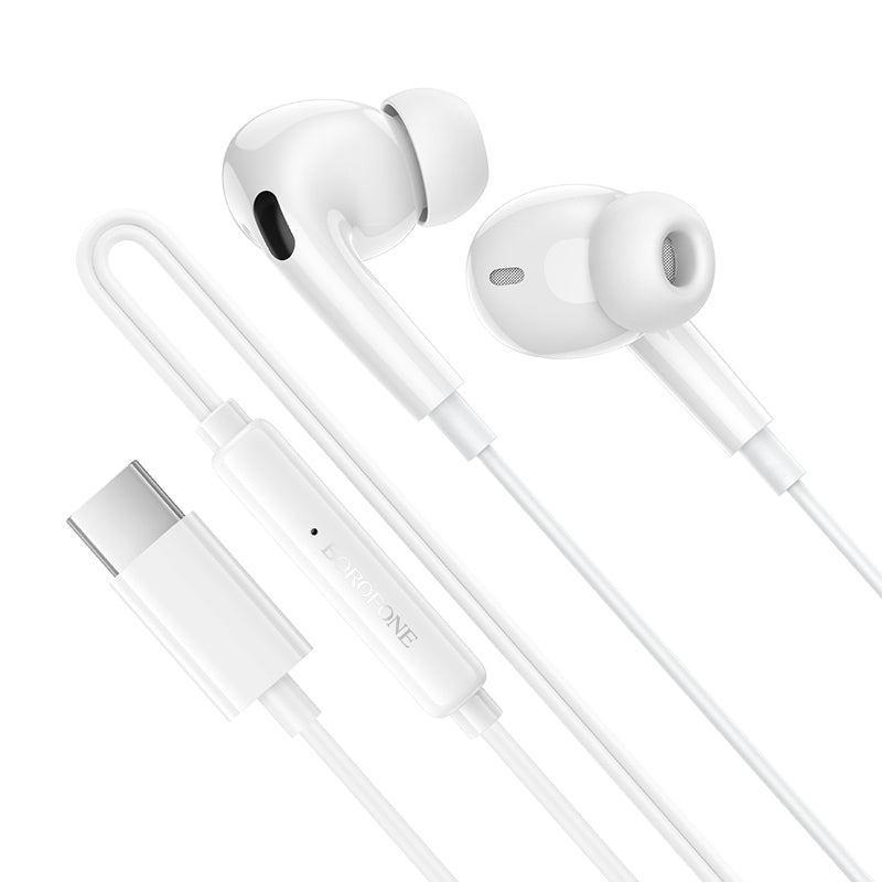 Handsfree USB-C Borofone BM100 Pro Fuente, Bela