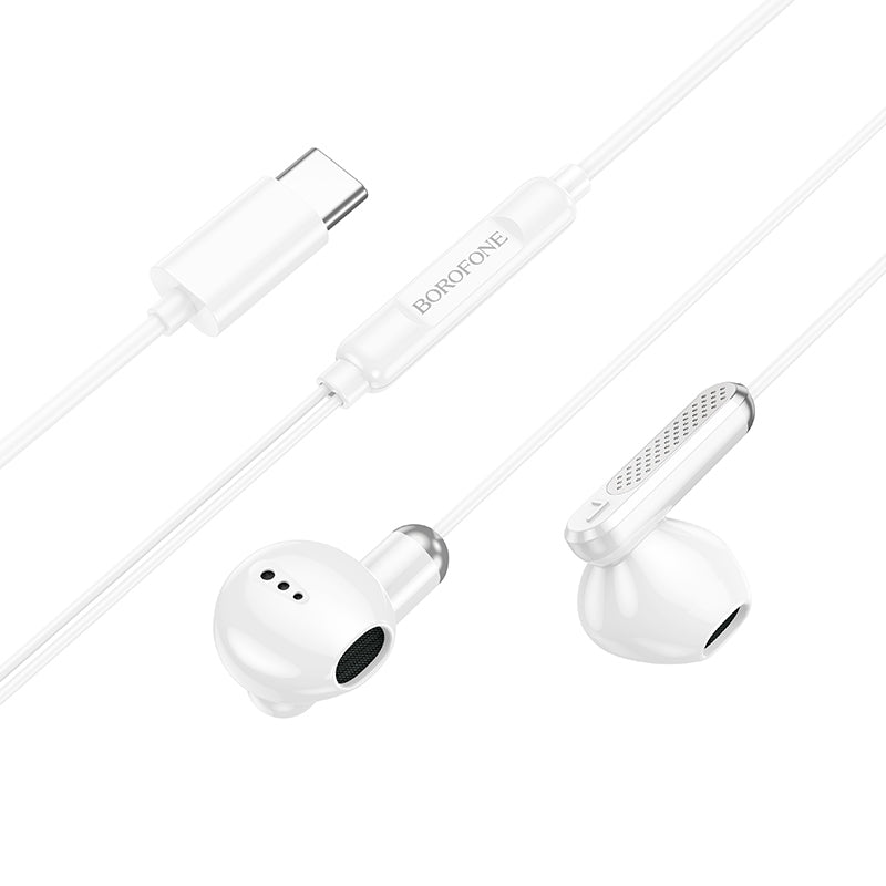 Handsfree USB-C Handsfree USB-C Earphone BM89 Surpass, White 