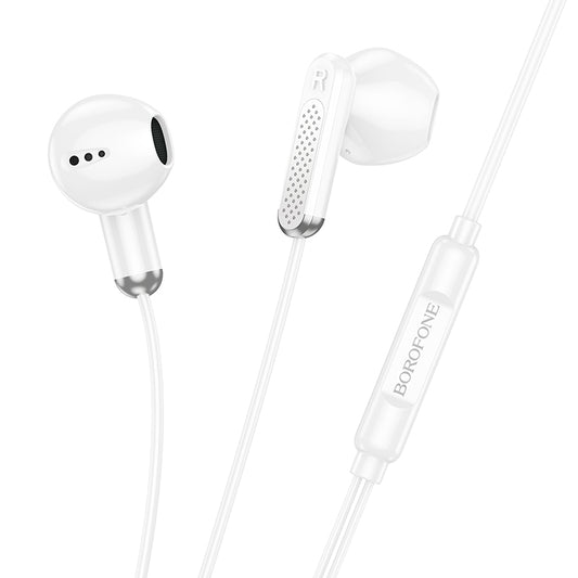 Handsfree USB-C Borofone BM89 Surpass, Bijeli