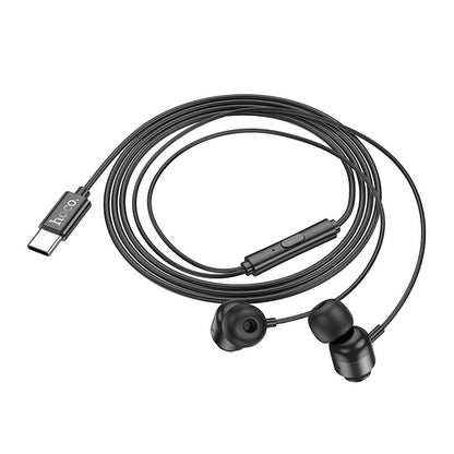 Handsfree USB-C HOCO M122, Crna