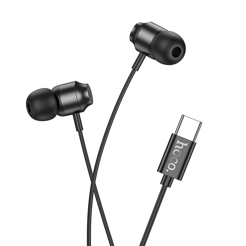 Handsfree USB-C HOCO M122, Crna
