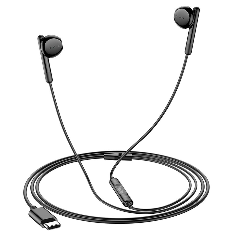 Handsfree USB-C HOCO M93, Crni