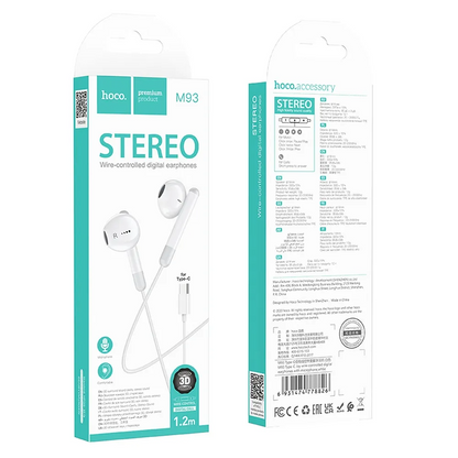 Handsfree USB-C HOCO M93, Beli