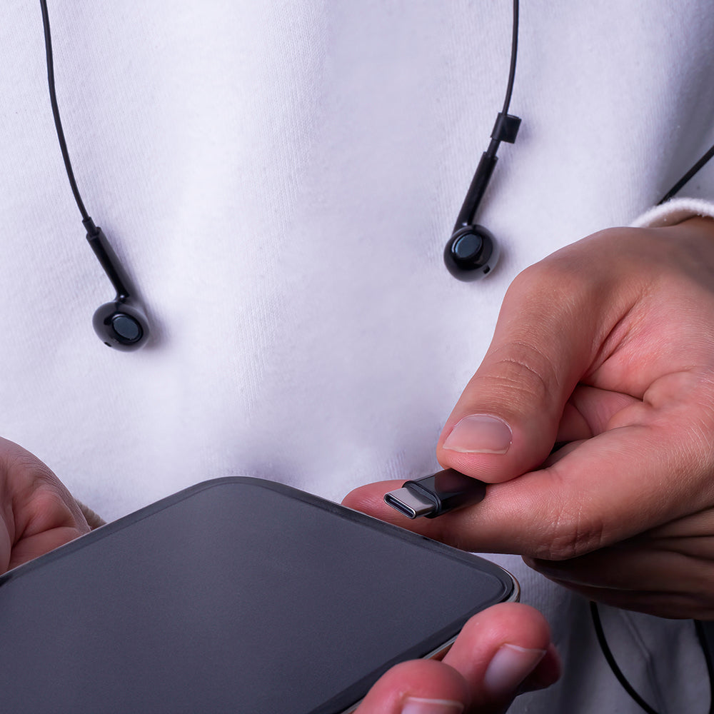 Handsfree USB-C MaXlife MXEP-04, Crna