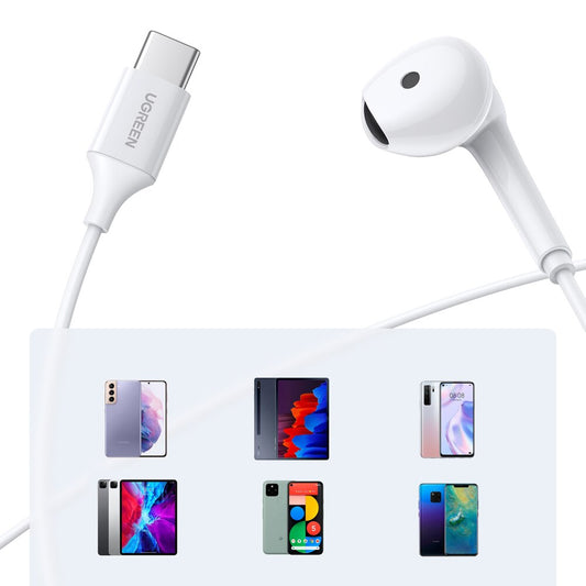Handsfree USB-C UGREEN EP101, Bijeli