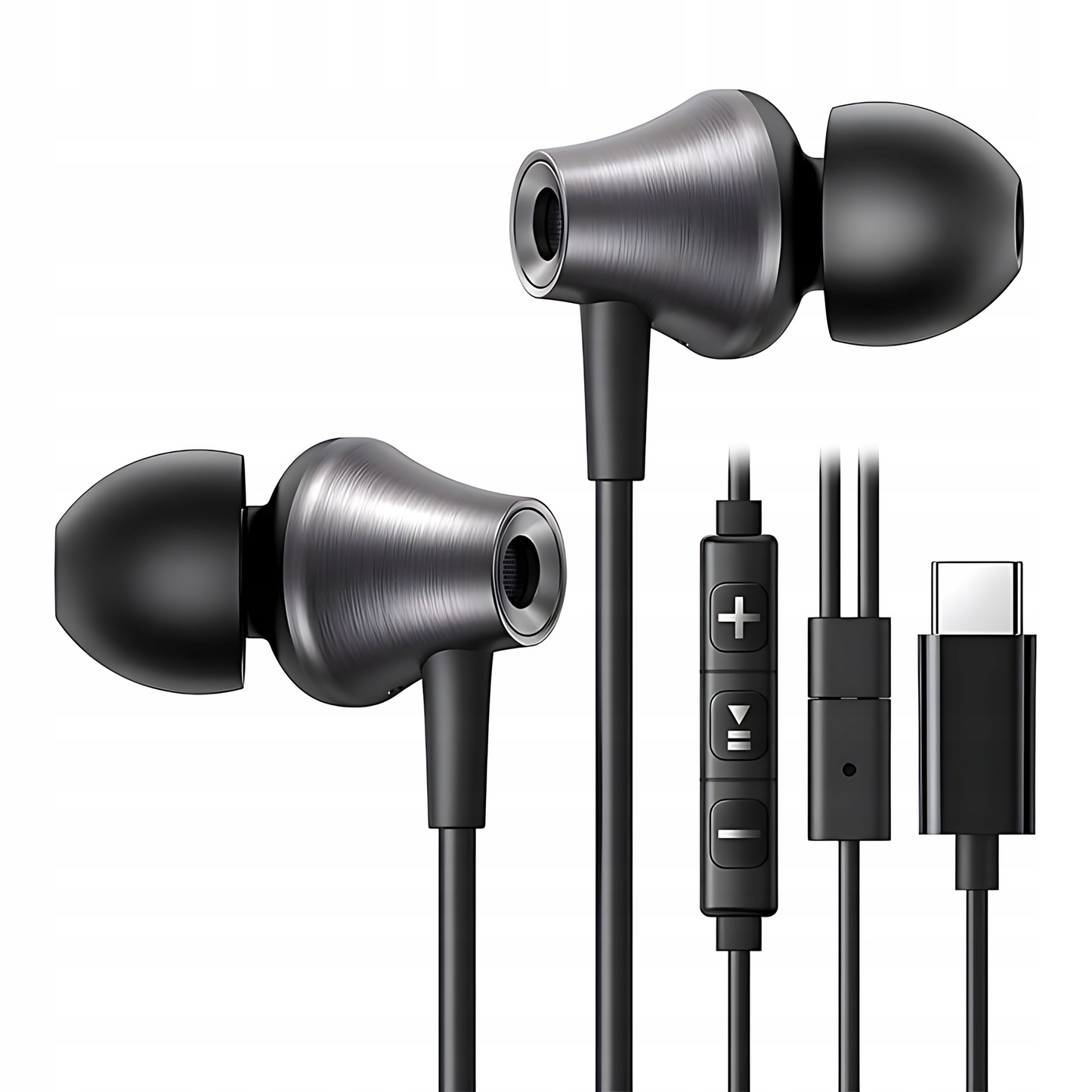 Handsfree USB-C UGREEN EP105, Crni