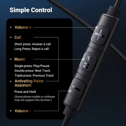 Handsfree USB-C UGREEN EP105, Crni