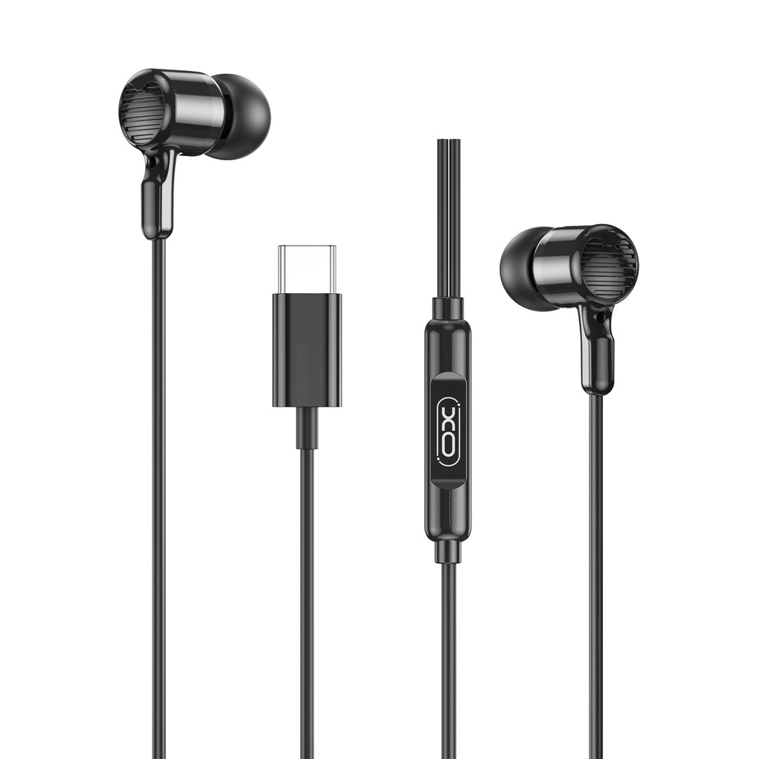 Handsfree USB-C XO Design EP81, Crni