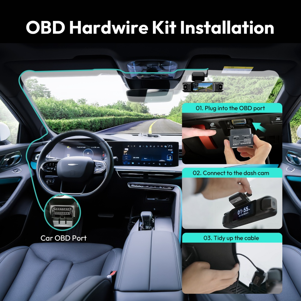 Botslab OBD hardwire kabl za kameru HK40 Plus / HK30 Pro / G500H Pro / G980H Pro / G300H Pro / V9H / G980H 4CH