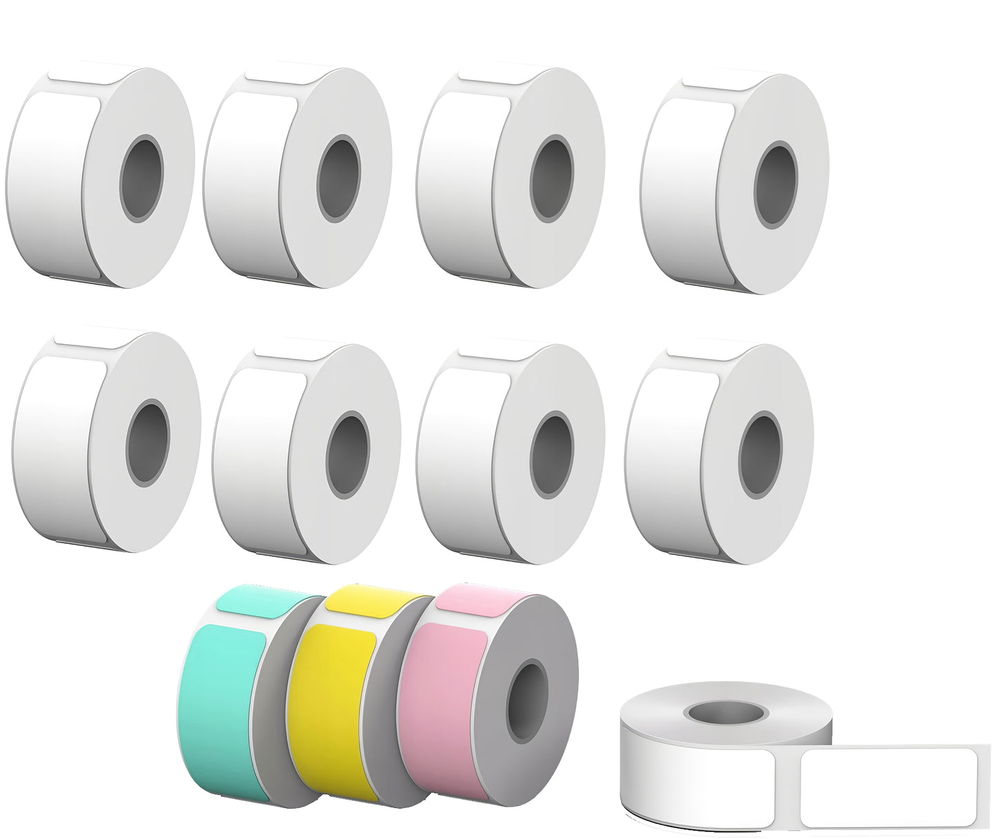 Rola Samolepljivih Etiketa za Štampač Label Era, Set 12 komada