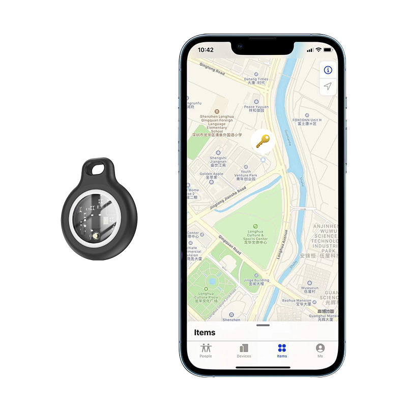 HOCO SmartTag E91 za iOS seriju, Crna