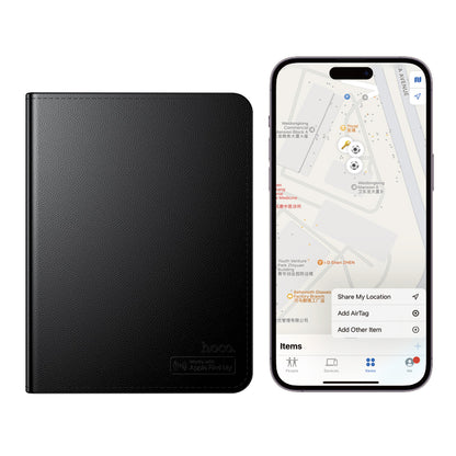HOCO SmartTag Passport E91G za iOS Series, Crna