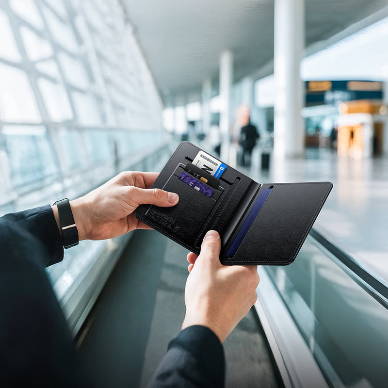 HOCO SmartTag Passport E91G za iOS Series, Crna