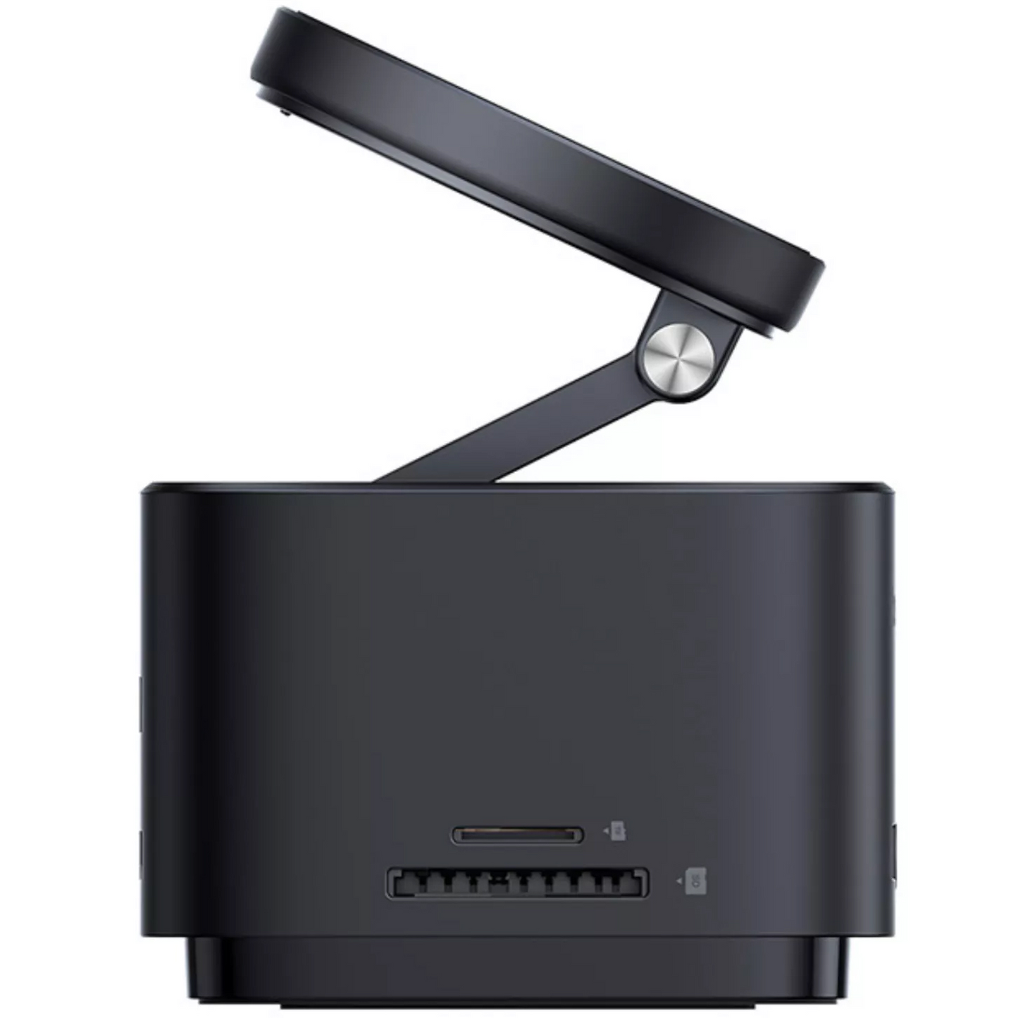 Multifunkcionalni Hub Baseus MagPro II 7u1, 1 x USB-A - 2 x USB-C - 1 x HDMI - 1 x QI - 1 x SD - 1 x microSD, Crni Obnovljen B00072900121-00