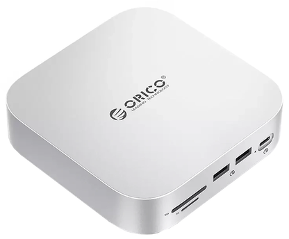 Multifunkcionalni Hub Orico MiniLink M48PR za Apple Mac Mini M4, 9in1, Srebrni