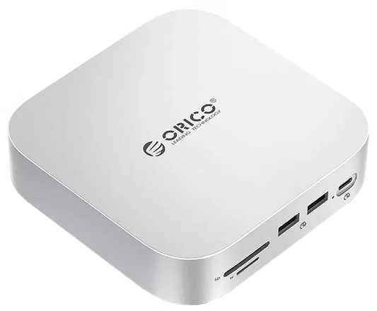 Multifunkcionalni Hub Orico MiniLink M48PR za Apple Mac Mini M4, 9in1, Srebrni