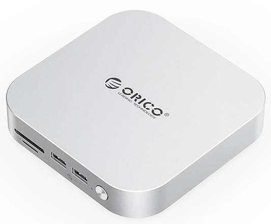 Multifunkcionalni Hub Orico MiniLink M49P za Apple Mac Mini M4, 9u1, Srebrni