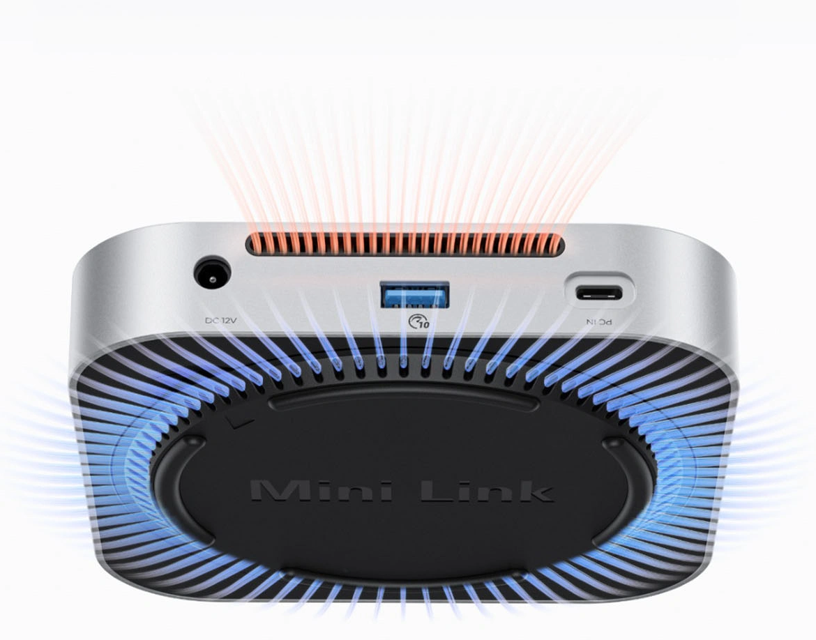 Multifunkcionalni Hub Orico MiniLink M49P za Apple Mac Mini M4, 9u1, Srebrni