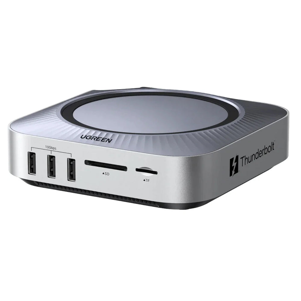 Višenamenski hub UGREEN Revodok Maxidok (85883EU) za Apple Mac Mini M4 / Mini M4 Pro, 10 u 1, srebrni