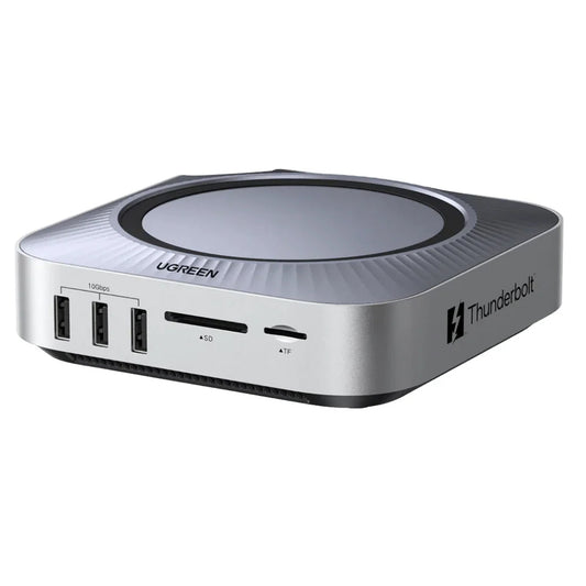 Višenamenski hub UGREEN Revodok Maxidok (85883EU) za Apple Mac Mini M4 / Mini M4 Pro, 10 u 1, srebrni