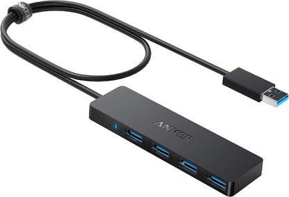 USB hub Anker, 4 x USB-A 3.0, crni A7516016