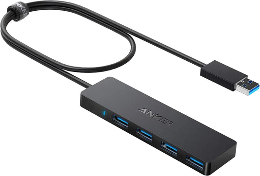 USB hub Anker, 4 x USB-A 3.0, crni A7516016