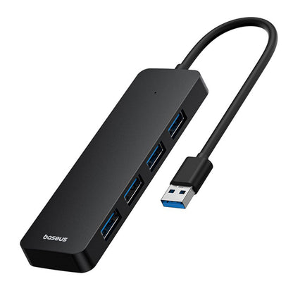 USB Hub Baseus UltraJoy, 4 x USB-A 3.0, 0.15m, Crni B0005280B111-00