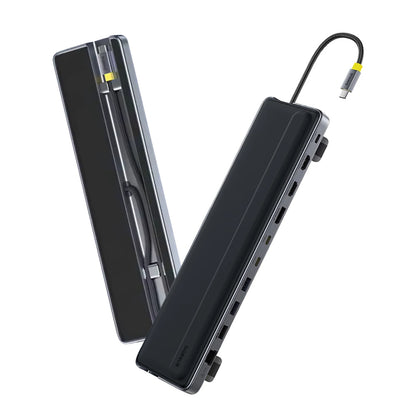 Hub USB-C Baseus EliteJoy EH3, 12in1, Sivi B00051300111-00