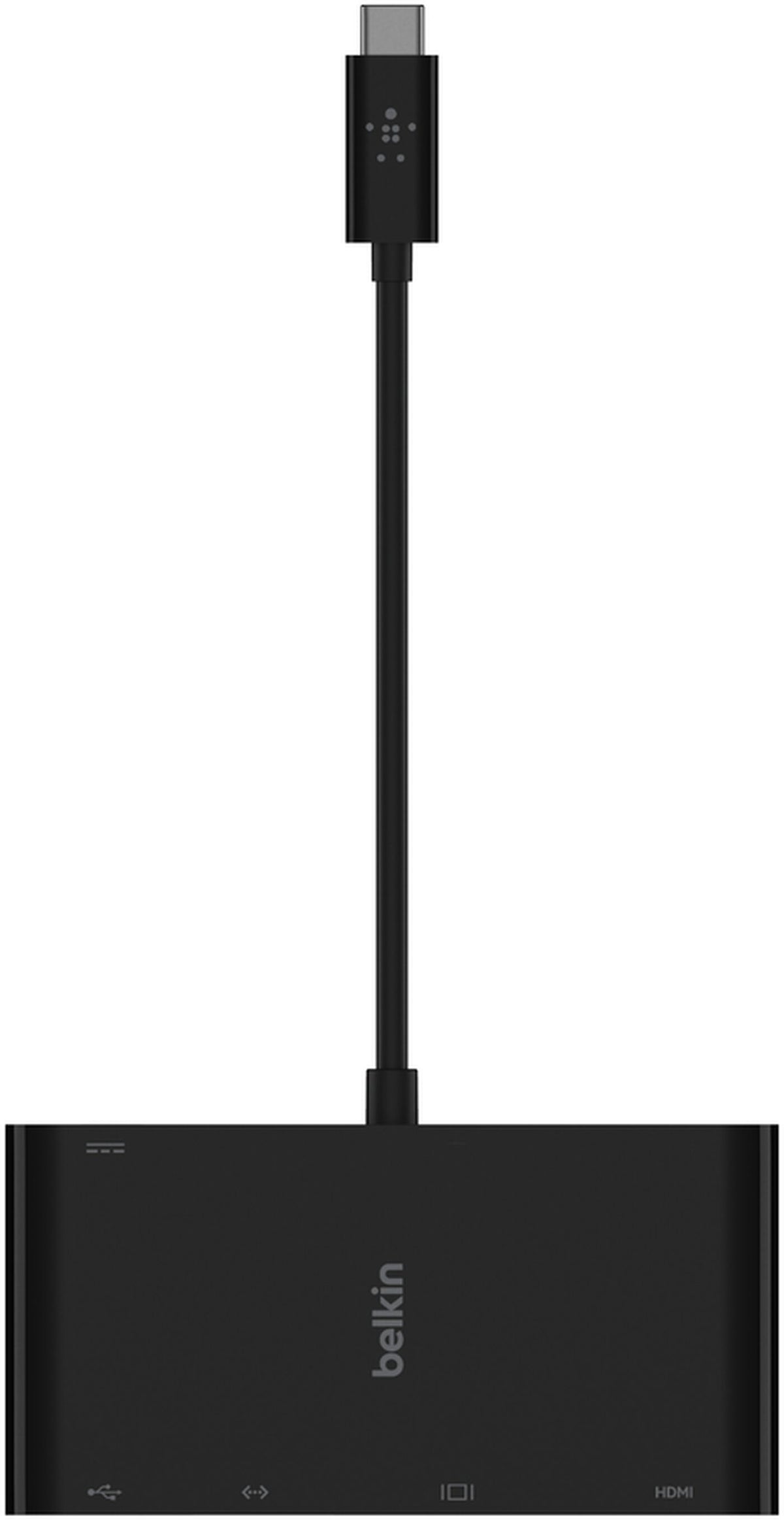 Hub USB-C Belkin Connect, 1 x USB-A 3.0 - 1 x USB-C - 1 x HDMI - 1 x VGA - 1 x RJ45, Crna AVC004btBK