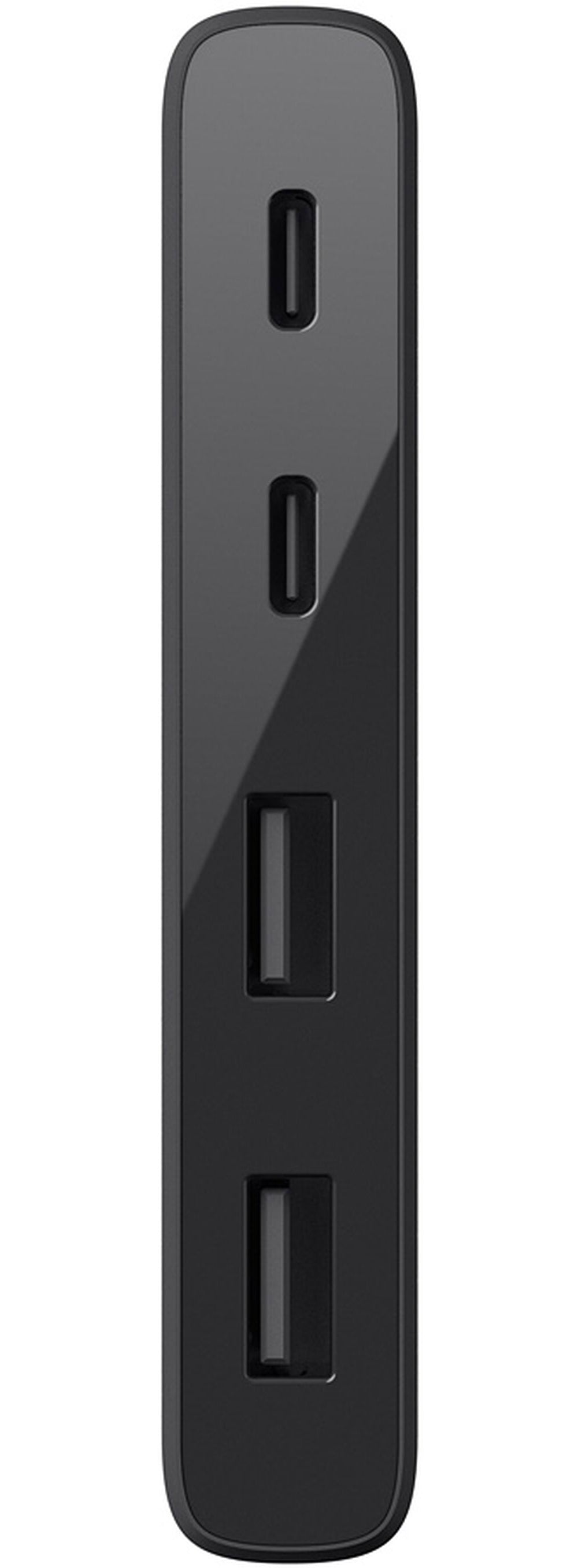 Hub USB-C Belkin Mini, 2 x USB-A 3.1 - 2 x USB-C, Crna F4U090btBLK