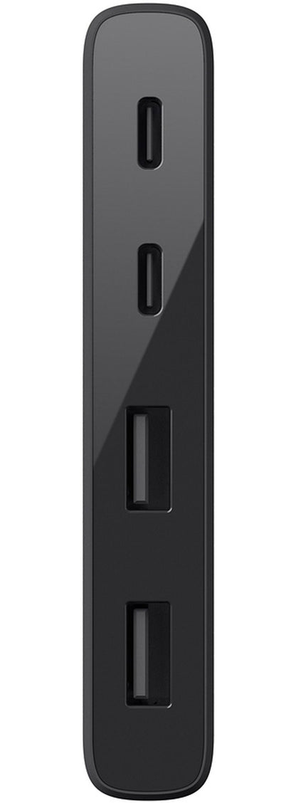 Hub USB-C Belkin Mini, 2 x USB-A 3.1 - 2 x USB-C, Crna F4U090btBLK