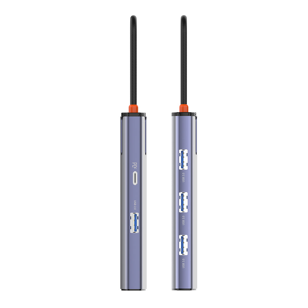 Hub USB-C ColorWay CW-HUB03, 6in1, Srebrni