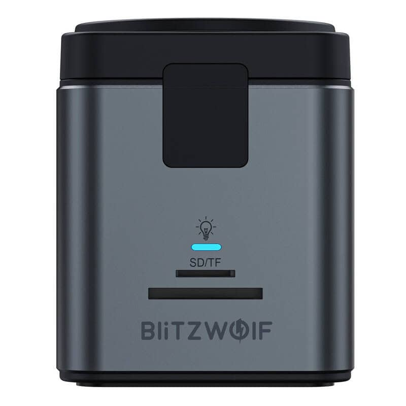 USB-C Hub sa Bežičnim Punjenjem QI BlitzWolf BW-TH17, 9u1, Crna