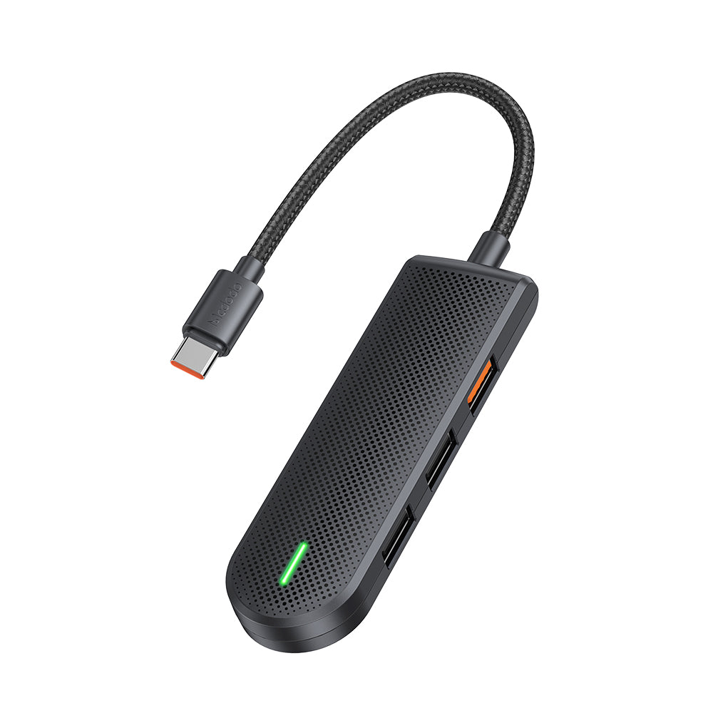 Hub USB-C McDodo HU-1430 Star, 5in1, Crni