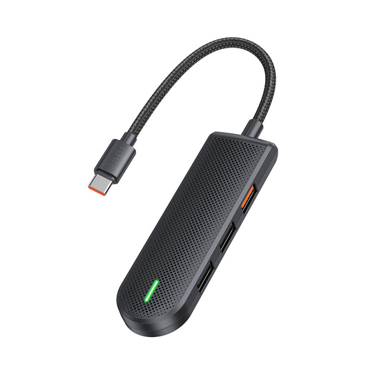 Hub USB-C McDodo HU-1430 Star, 5in1, Crni