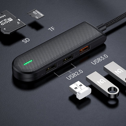 Hub USB-C McDodo HU-1430 Star, 5in1, Crni