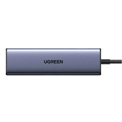 Hub USB-C UGREEN CM511 (75642), 6in1, Sivi