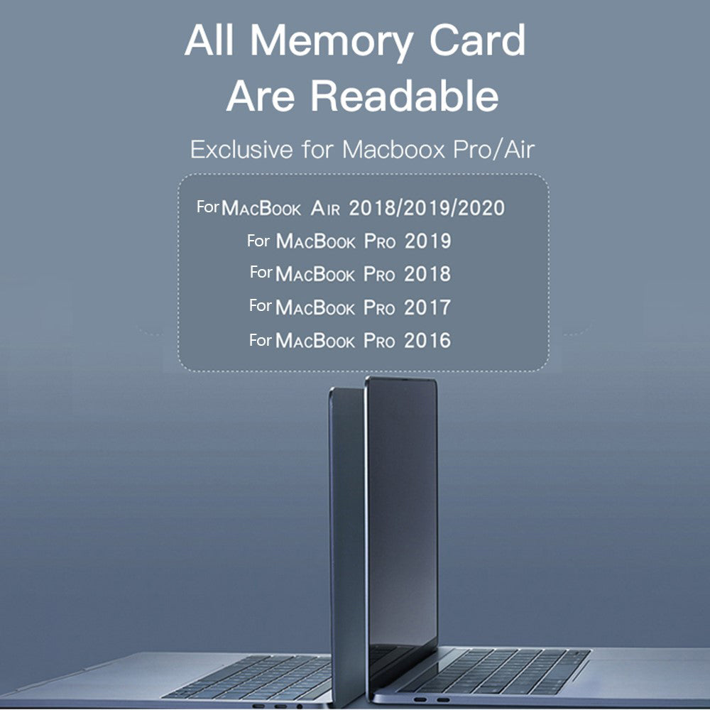 Hub USB-C Yesido HB10 za Apple MacBook Pro / Air, 6u1, Sivi